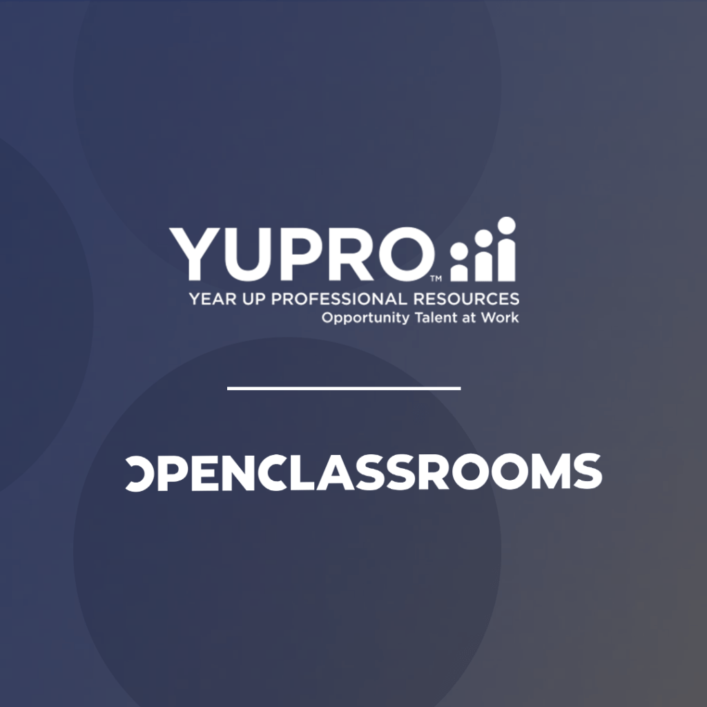 YUPRO Placement Openclassroom Partnership