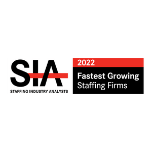 YUPRO SIA Fastest Growing Staffing Firms 2022, Staffing Industry Analysts, SIA 2022 winner, Growing staffing firm