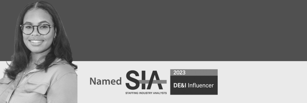 Ainsley Castro named Staffing Industry Analyst DEI Influencer